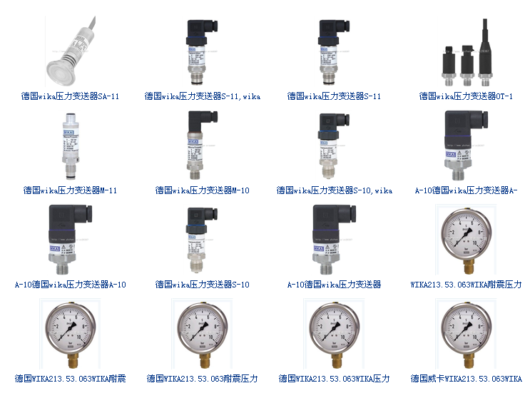 德國(guó)威卡WIKA壓力變送器